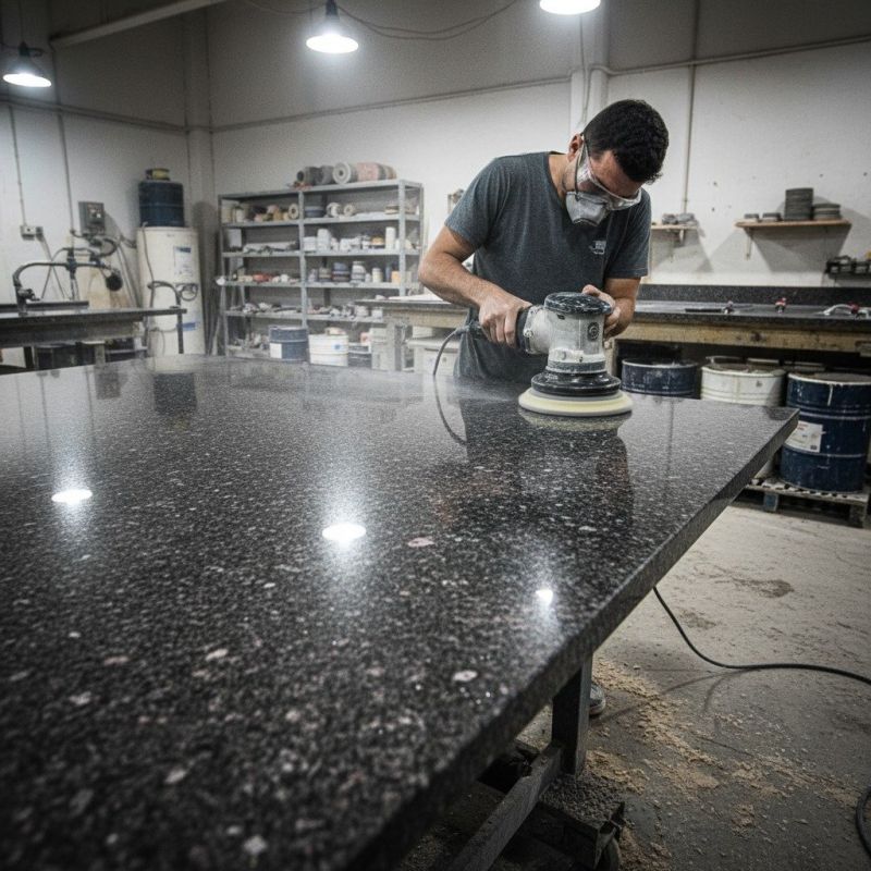 Local Granite Restoration pros at work